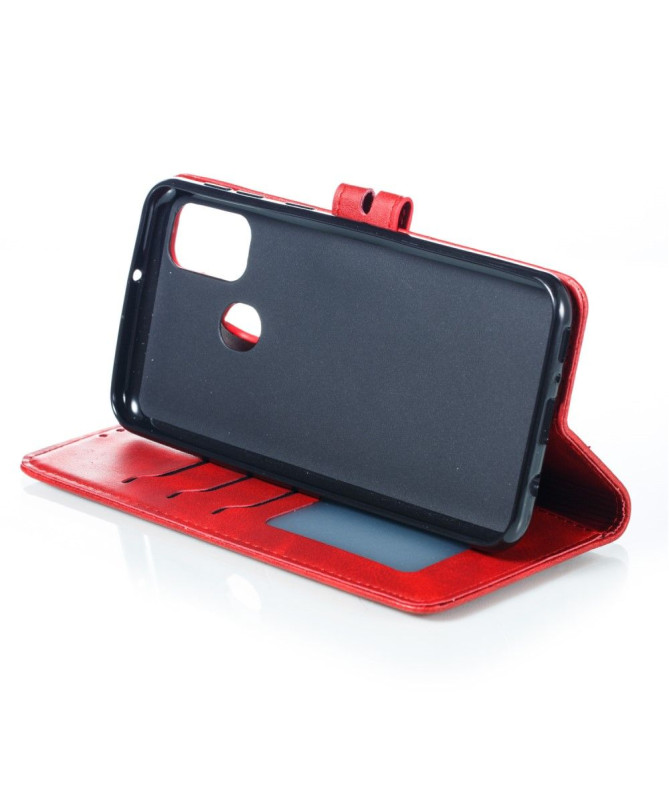 Housse Samsung Galaxy A21s Chaton effet cuir