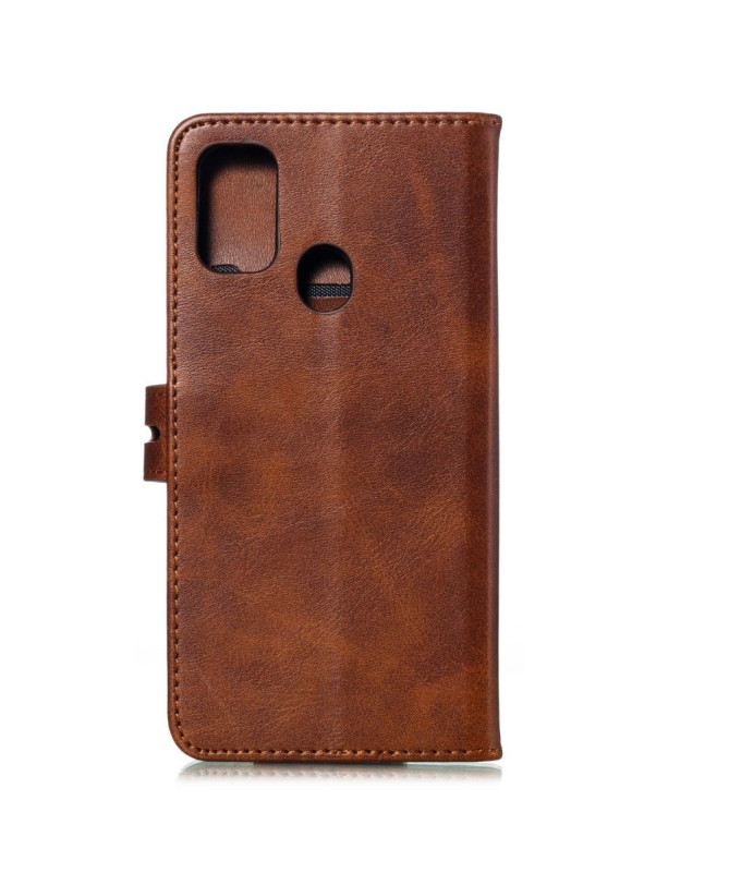 Housse Samsung Galaxy A21s Chaton effet cuir