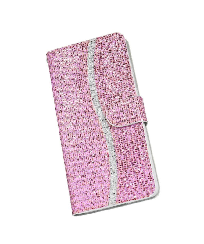 Housse Samsung Galaxy A51 Glitter Porte Cartes