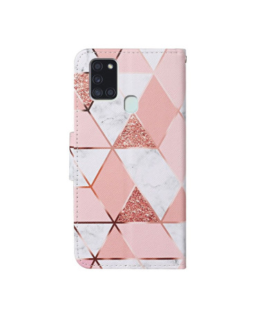 Housse Samsung Galaxy A21s Chic Geometry