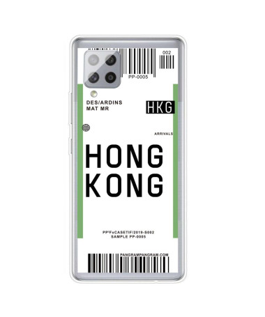 Coque Samsung Galaxy A42 5G Boarding Pass 07 HONG KONG