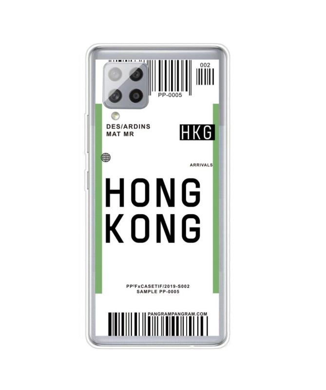 Coque Samsung Galaxy A42 5G Boarding Pass 07 HONG KONG