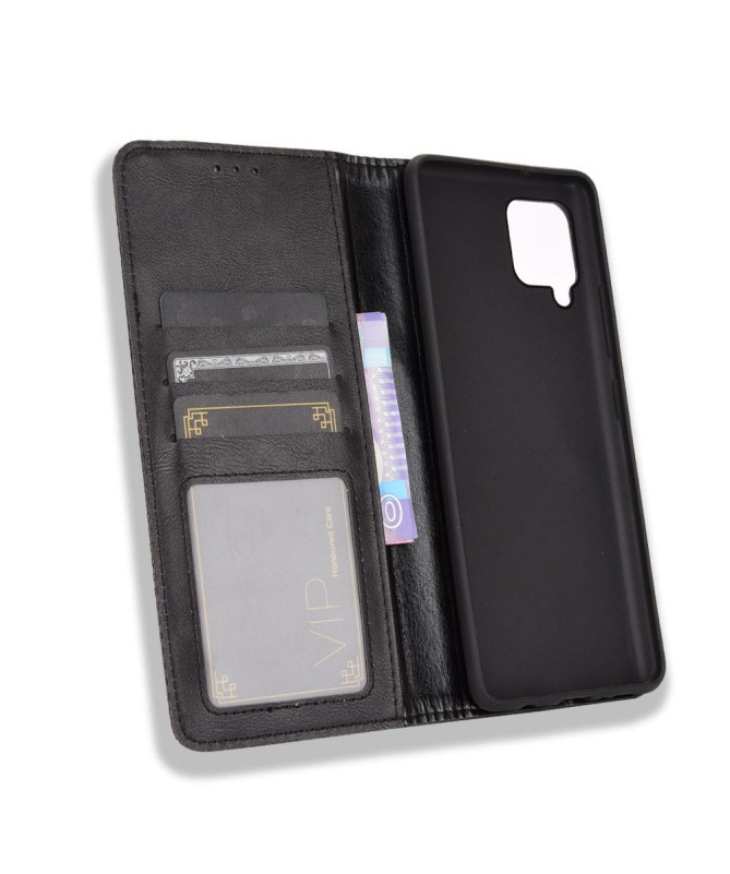 Housse Samsung Galaxy A42 5G Le Cirénius Style Cuir