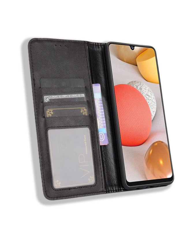 Housse Samsung Galaxy A42 5G Le Cirénius Style Cuir