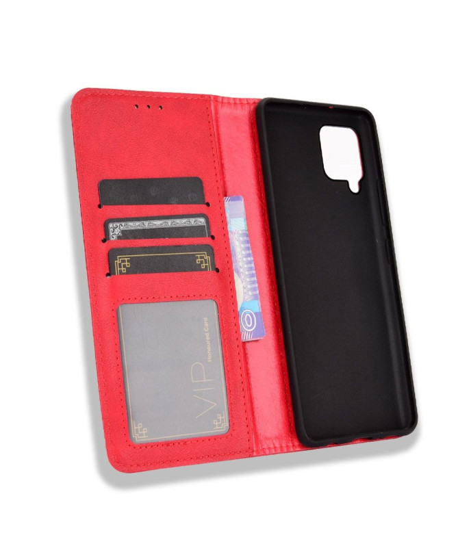 Housse Samsung Galaxy A42 5G Le Cirénius Style Cuir