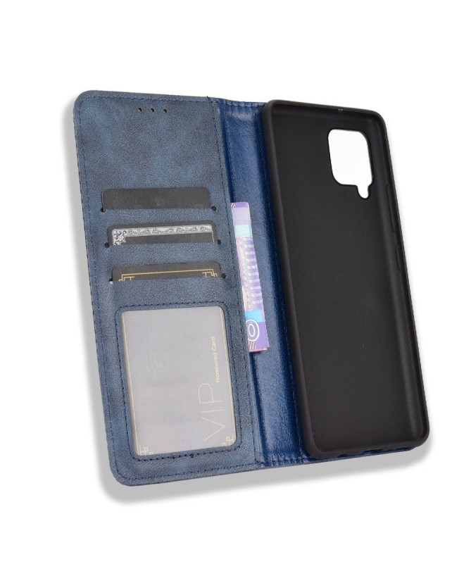 Housse Samsung Galaxy A42 5G Le Cirénius Style Cuir