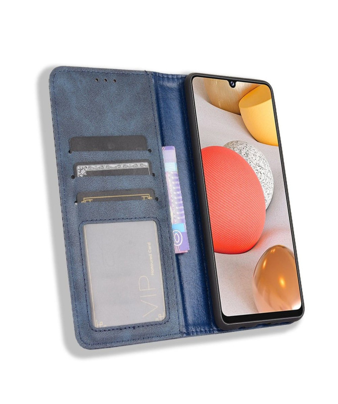 Housse Samsung Galaxy A42 5G Le Cirénius Style Cuir