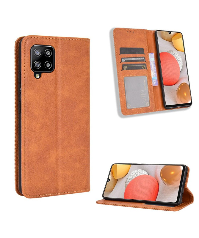 Housse Samsung Galaxy A42 5G Le Cirénius Style Cuir