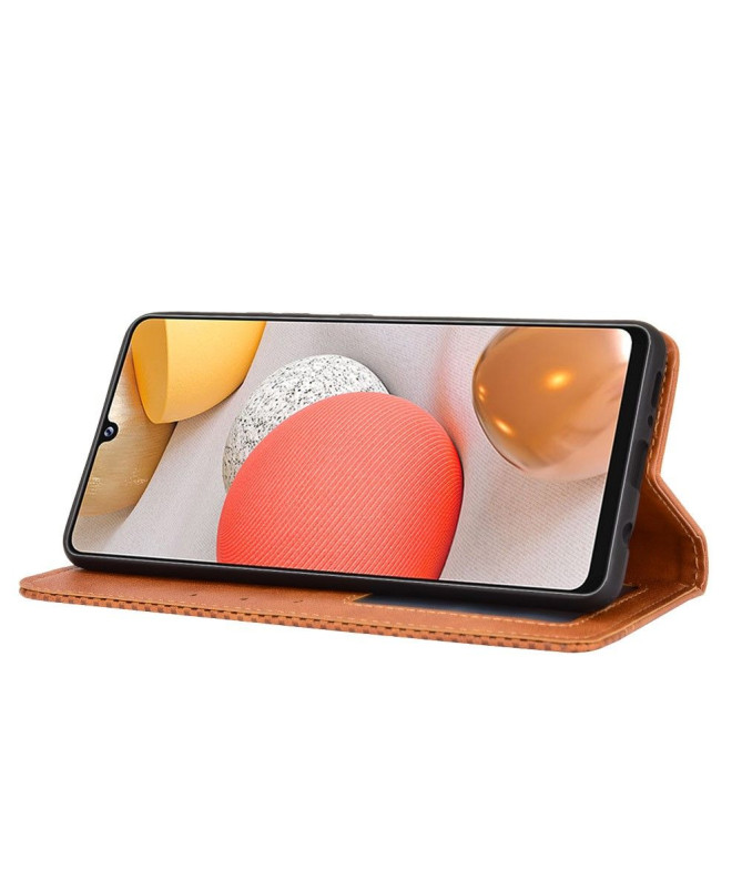 Housse Samsung Galaxy A42 5G Le Cirénius Style Cuir