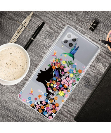 Coque Samsung Galaxy A42 5G Colibri Fleurs