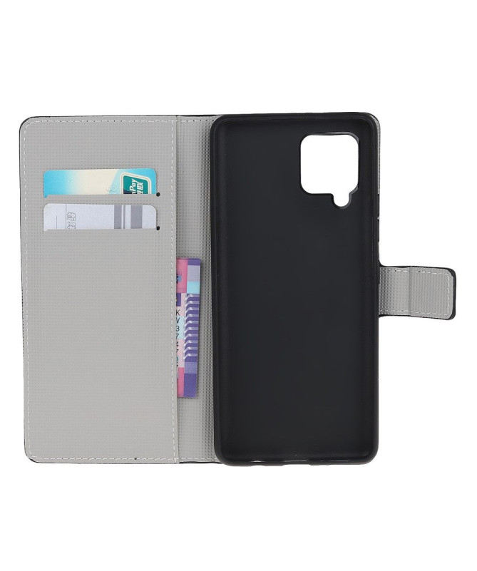 Housse Samsung Galaxy A42 5G drapeau américain vintage