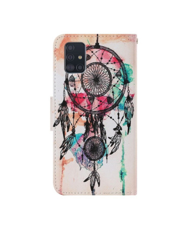 Housse Samsung Galaxy A51 Attrape rêves aquarelle