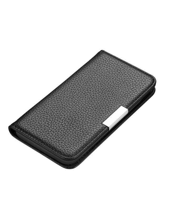 Flip cover Samsung Galaxy A51 simili cuir grainé