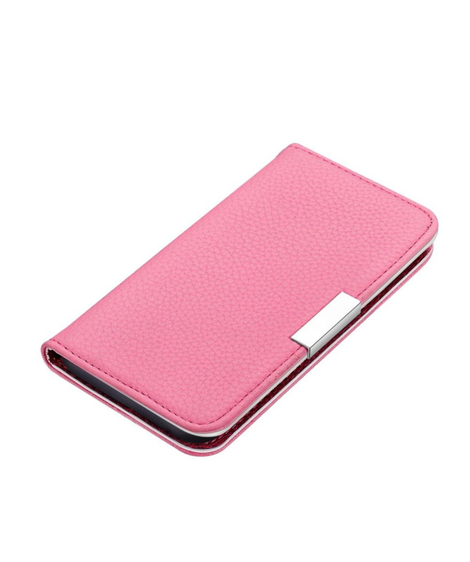 Flip cover Samsung Galaxy A51 simili cuir grainé