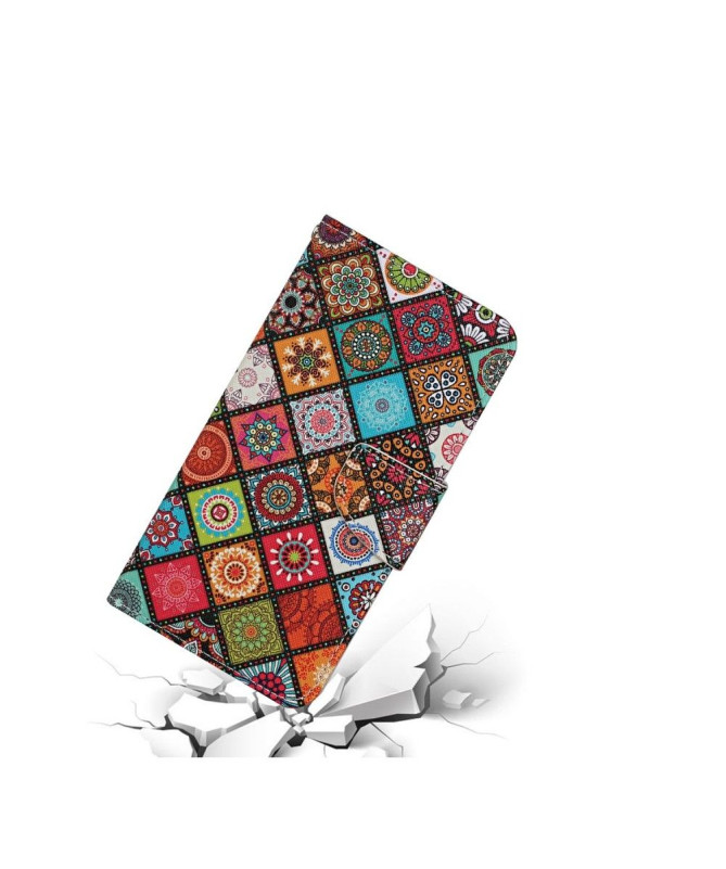 Housse Samsung Galaxy A12 / M12 Kaleidoscope Mandala