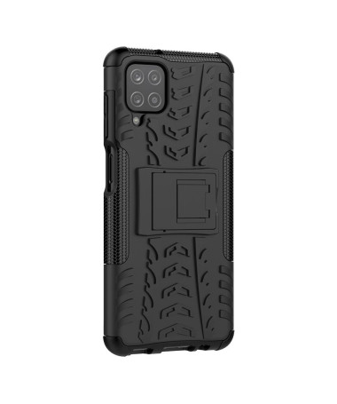 Coque Samsung Galaxy A12 / M12 antidérapante avec support intégré