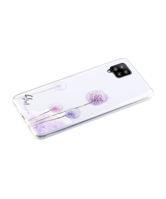 Coque transparente Samsung Galaxy A12 / M12 pissenlits