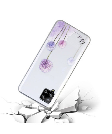 Coque transparente Samsung Galaxy A12 / M12 pissenlits