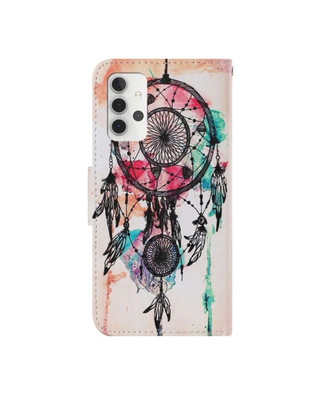 Housse Samsung Galaxy A32 5G Attrape rêves aquarelle