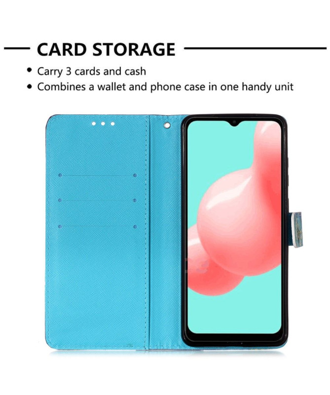 Housse Samsung Galaxy A32 5G motif calavera