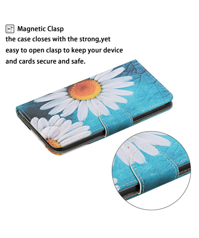 Housse Samsung Galaxy A52 5G / A52 4G / A52s 5G Marguerite