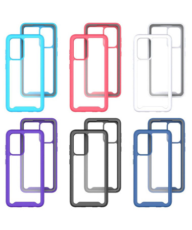 Coque Samsung Galaxy A52 5G / A52 4G / A52s 5G Hybride Antichoc dos transparent