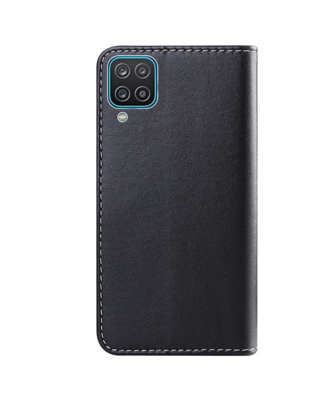 Housse Samsung Galaxy A12 / M12 Tricolore Coutures