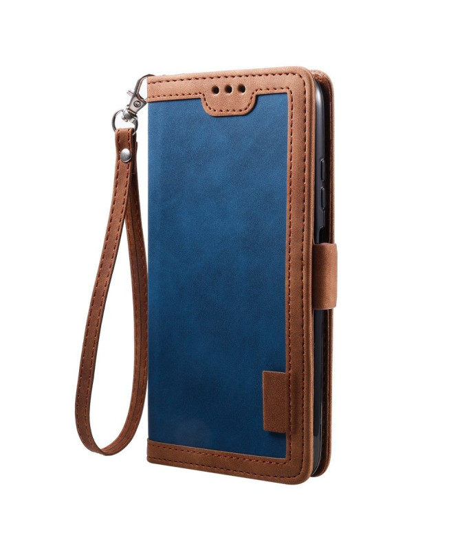 Housse Samsung Galaxy A12 / M12 Vintage Pocket Portefeuille