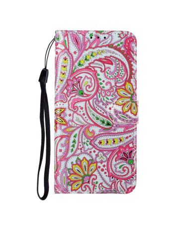 Housse Samsung Galaxy A12 Paisley Fleur