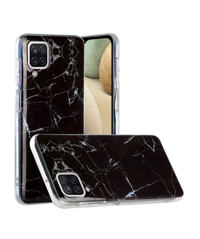 Coque Samsung Galaxy A12 Marbre