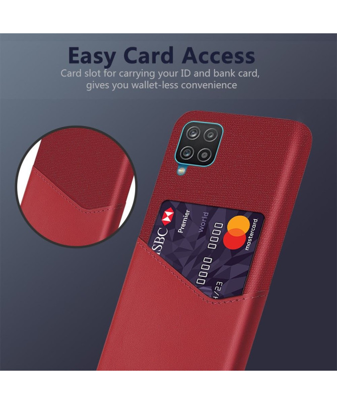 Coque Samsung Galaxy A12 Olympus Effet Cuir