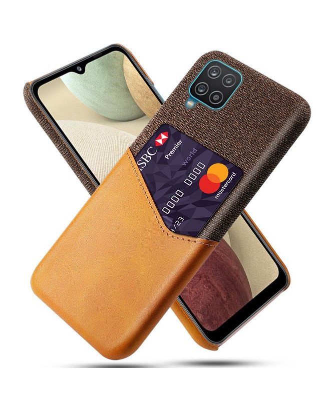 Coque Samsung Galaxy A12 Olympus Effet Cuir