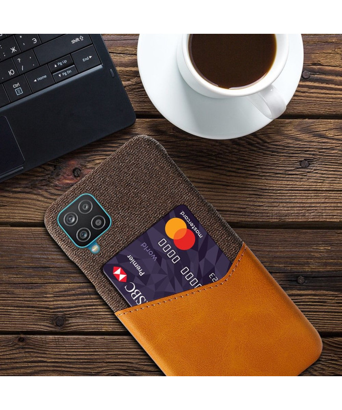 Coque Samsung Galaxy A12 Olympus Effet Cuir