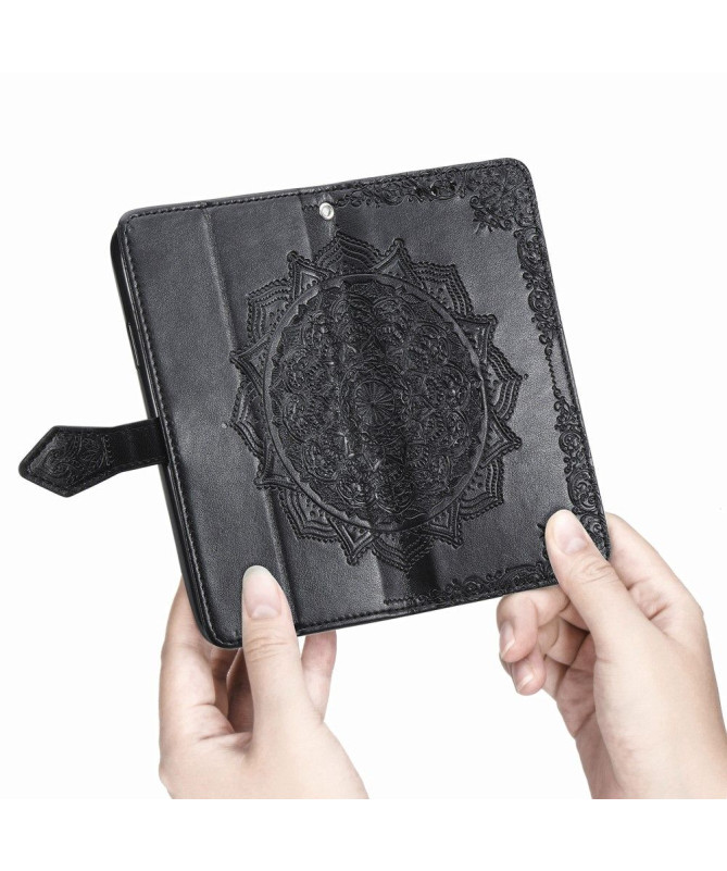 Housse Samsung Galaxy A12 Mandala Relief