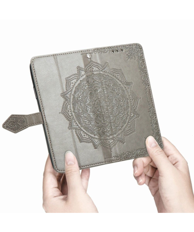 Housse Samsung Galaxy A12 Mandala Relief