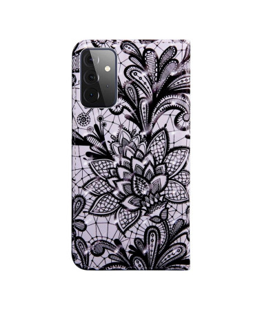 Housse Samsung Galaxy A52 5G / A52 4G / A52s 5G Dentelle Fleur