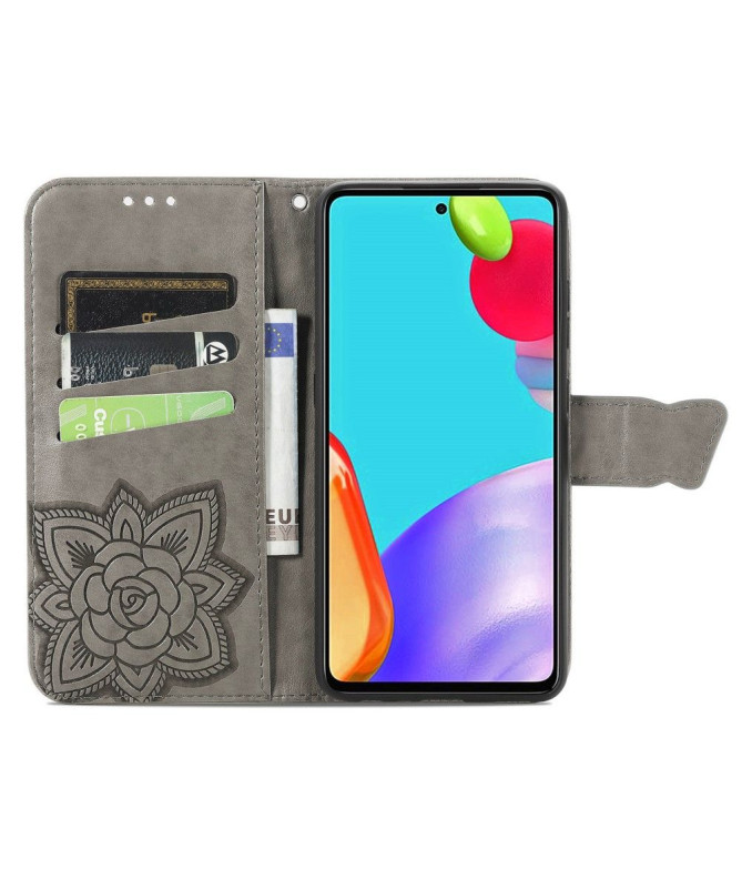 Housse Samsung Galaxy A52 / A52 5G / A52s 5G Papillon Relief