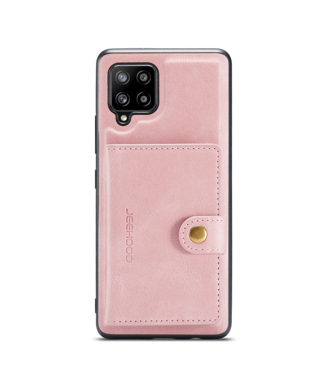 Coque Samsung Galaxy A12 / M12 Effet Cuir + Porte Cartes amovible