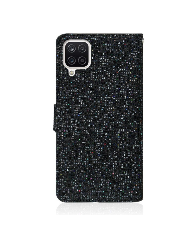 Housse Samsung Galaxy A12 / M12 Glitter Porte Cartes