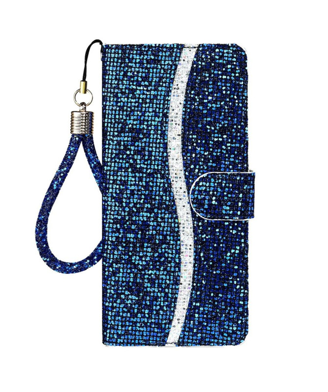 Housse Samsung Galaxy A12 / M12 Glitter Porte Cartes