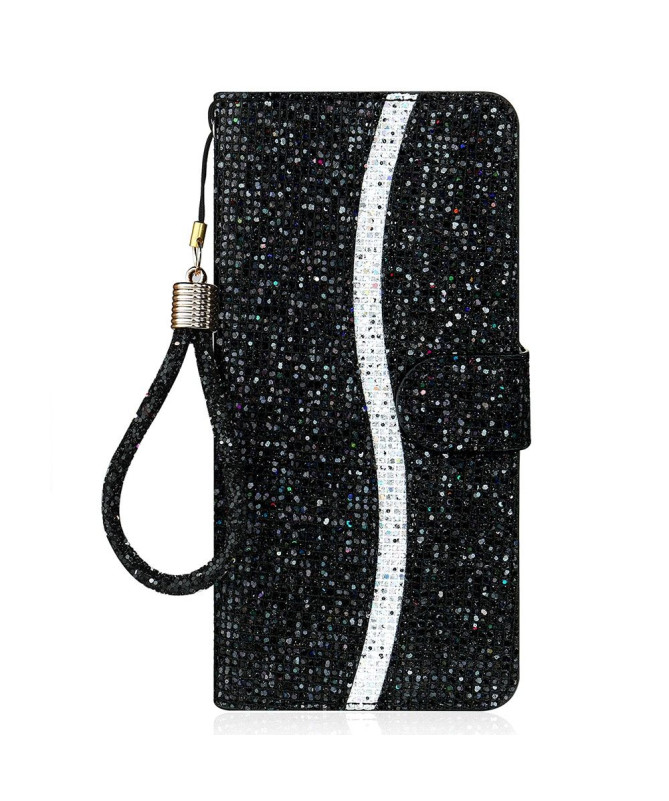 Housse Samsung Galaxy A32 5G Glitter Porte Cartes