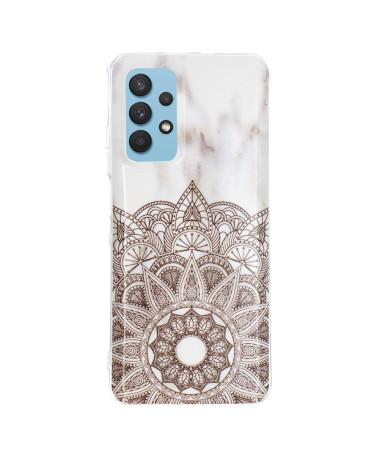 Coque Samsung Galaxy A32 4G Marbre et Mandala