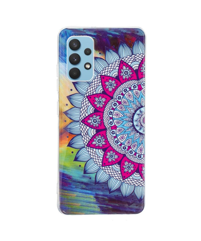 Coque Samsung Galaxy A32 4G Luminous Mandala Coloré