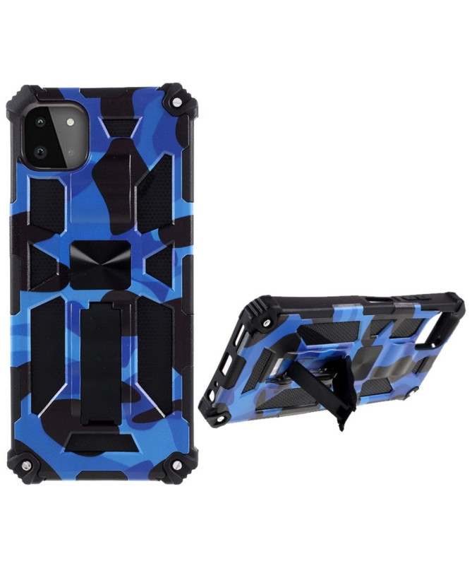 Coque Samsung Galaxy A22 5G Camouflage Militaire Fonction Support