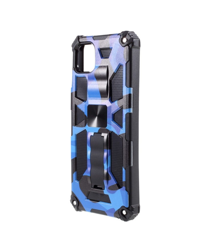 Coque Samsung Galaxy A22 5G Camouflage Militaire Fonction Support