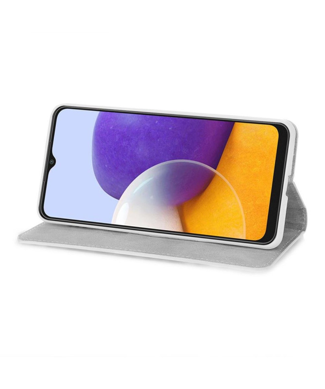 Housse Samsung Galaxy A22 5G Glitter Porte Cartes