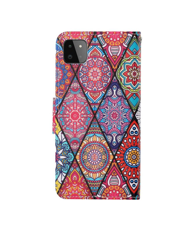 Housse Samsung Galaxy A22 5G Kaleidoscope Mandala