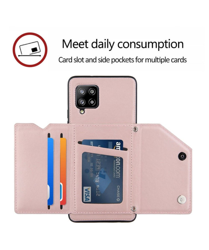 Coque Samsung Galaxy A42 5G AUDE Lanière multi compartiments