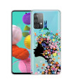 Coque Samsung Galaxy A32 4G colibri fleurs