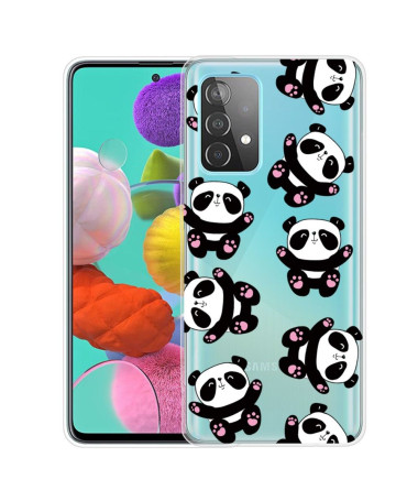 Coque Samsung Galaxy A32 4G Happy Pandas